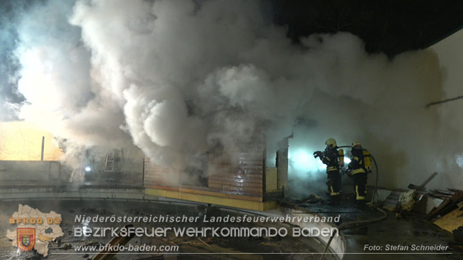 20240107_Saunabrand im Thermalbad Voeslau Foto: Stefan Schneider BFKDO BADEN 20240107_Saunabrand im Thermalbad Voeslau Foto: Stefan Schneider BFKDO BADEN