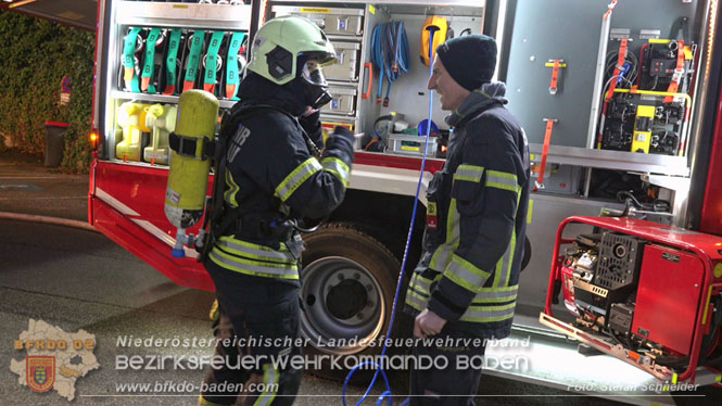 20240107_Saunabrand im Thermalbad Voeslau Foto: Stefan Schneider BFKDO BADEN 20240107_Saunabrand im Thermalbad Voeslau Foto: Stefan Schneider BFKDO BADEN