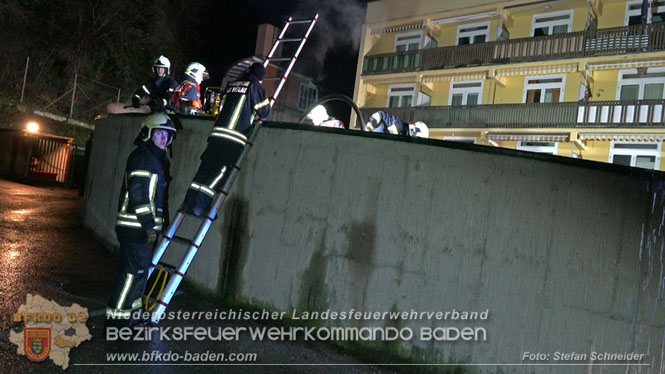 20240107_Saunabrand im Thermalbad Voeslau Foto: Stefan Schneider BFKDO BADEN 20240107_Saunabrand im Thermalbad Voeslau Foto: Stefan Schneider BFKDO BADEN