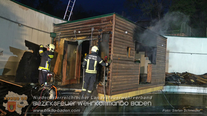 20240107_Saunabrand im Thermalbad Voeslau Foto: Stefan Schneider BFKDO BADEN 20240107_Saunabrand im Thermalbad Voeslau Foto: Stefan Schneider BFKDO BADEN
