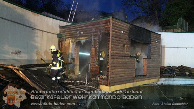 20240107_Saunabrand im Thermalbad Voeslau Foto: Stefan Schneider BFKDO BADEN 20240107_Saunabrand im Thermalbad Voeslau Foto: Stefan Schneider BFKDO BADEN