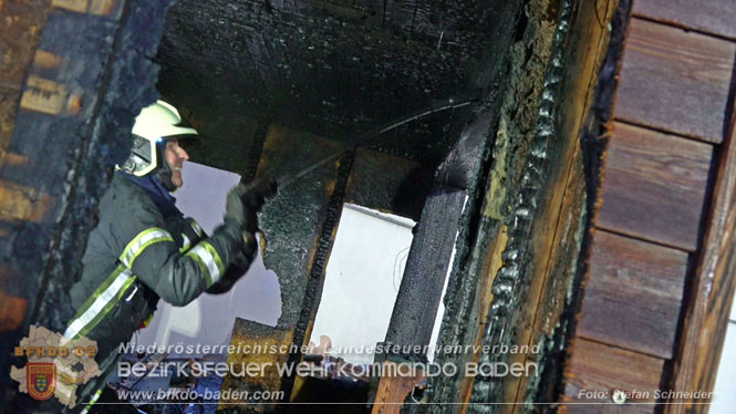 20240107_Saunabrand im Thermalbad Voeslau Foto: Stefan Schneider BFKDO BADEN 20240107_Saunabrand im Thermalbad Voeslau Foto: Stefan Schneider BFKDO BADEN