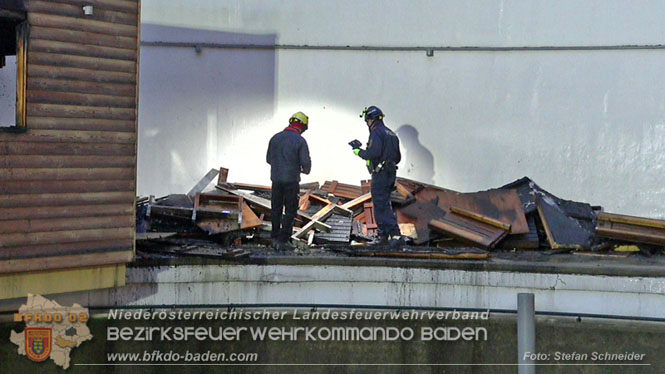 20240107_Saunabrand im Thermalbad Voeslau Foto: Stefan Schneider BFKDO BADEN 20240107_Saunabrand im Thermalbad Voeslau Foto: Stefan Schneider BFKDO BADEN