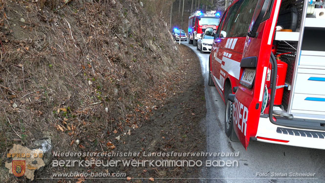 20240117 Herausfordernde Personenrettung nach Verkehrsunfall auf der L4004  Foto: Stefan Schneider BFKDO BADEN