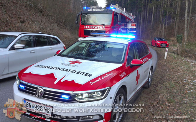 20240117 Herausfordernde Personenrettung nach Verkehrsunfall auf der L4004  Foto: Stefan Schneider BFKDO BADEN