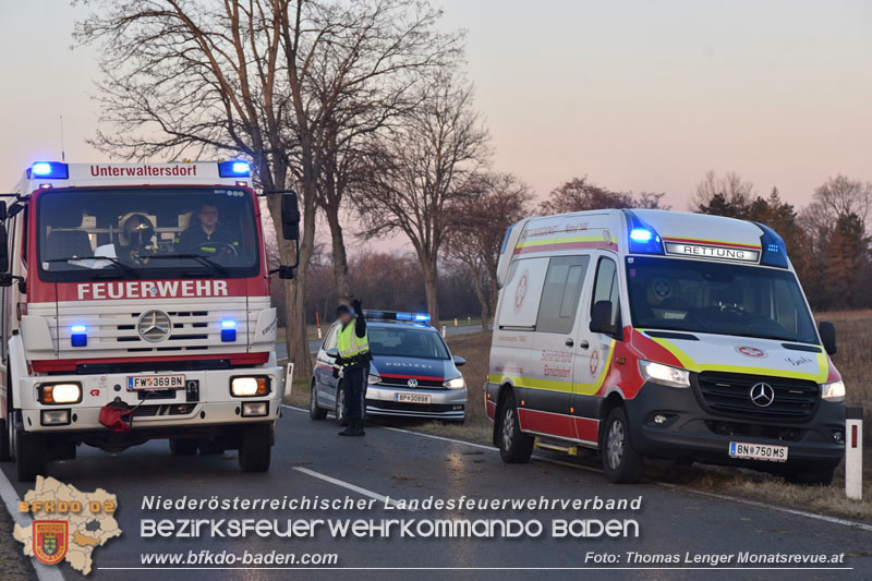 20240130 Fahrzeugüberschlag auf der L168 bei Unterwaltersdorf Foto: Thomas Lenger Monatsrevue.at 20240130 Fahrzeugüberschlag auf der L168 bei Unterwaltersdorf Foto: Thomas Lenger Monatsrevue.at