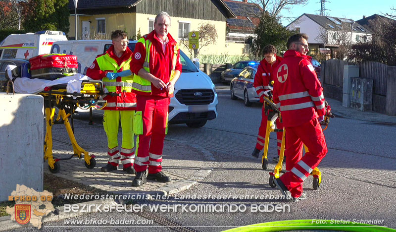 20240203 Brandeinsatz in Bad Voeslau - 3 Todesopfer in der Brandwohnung gefunden   Foto: Stefan Schneider BFKDO BADEN