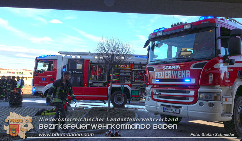 20240203 Brandeinsatz in Bad Voeslau - 3 Todesopfer in der Brandwohnung gefunden   Foto: Stefan Schneider BFKDO BADEN