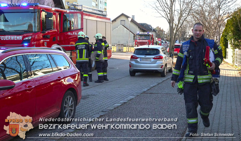 20240203 Brandeinsatz in Bad Voeslau - 3 Todesopfer in der Brandwohnung gefunden   Foto: Stefan Schneider BFKDO BADEN
