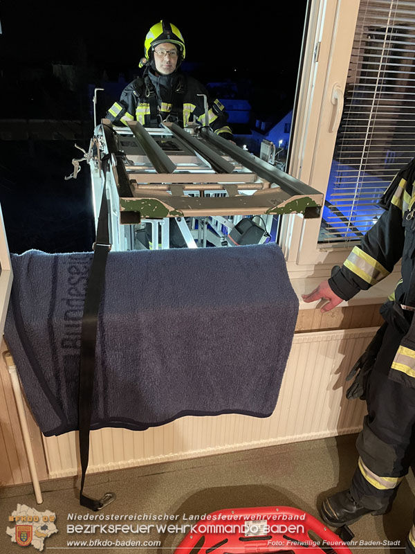 20240210 20240210 Zweimal Türöffnung nach Unfall in Wohnung in Baden bei selber Adresse Foto: Freiwillige Feuerwehr Baden-Stadt 20240210 20240210 Zweimal Türöffnung nach Unfall in Wohnung in Baden bei selber Adresse Foto: Freiwillige Feuerwehr Baden-Stadt