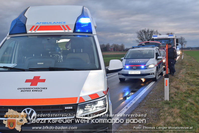 20240217 Fahrzeugüberschlag auf der B60 mit 3 Verletzten  Foto: Thomas Lenger Monatsrevue.at