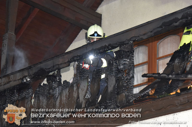 20240221 Balkonbrand in Weigelsdorf Foto: Thomas Lenger Monatsrevue.at 20240221 Balkonbrand in Weigelsdorf Foto: Thomas Lenger Monatsrevue.at