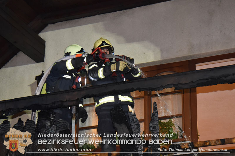 20240221 Balkonbrand in Weigelsdorf Foto: Thomas Lenger Monatsrevue.at 20240221 Balkonbrand in Weigelsdorf Foto: Thomas Lenger Monatsrevue.at