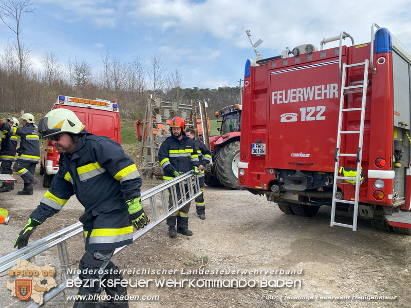 20240318 Brand auf einem Lagerplatz in Gutental  Foto: Freiwillige Feuerwehr Heiligenkreuz