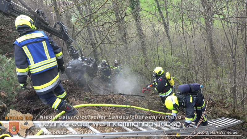 20240318 Brand auf einem Lagerplatz in Gutental Foto: Stefan Schneider BFKDO BADEN