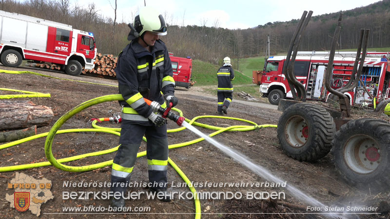 20240318 Brand auf einem Lagerplatz in Gutental Foto: Stefan Schneider BFKDO BADEN