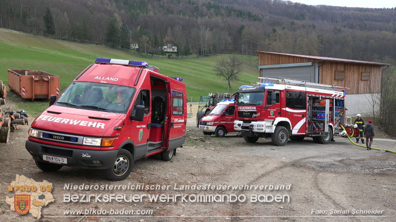 20240318 Brand auf einem Lagerplatz in Gutental Foto: Stefan Schneider BFKDO BADEN