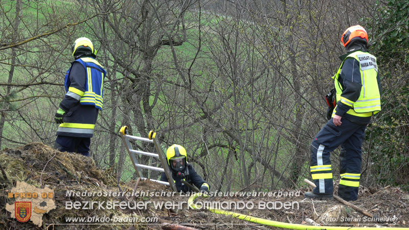 20240318 Brand auf einem Lagerplatz in Gutental Foto: Stefan Schneider BFKDO BADEN