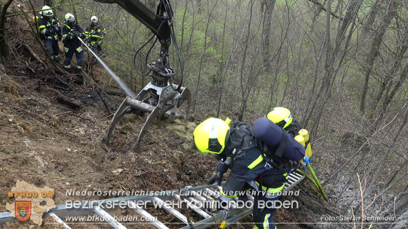 20240318 Brand auf einem Lagerplatz in Gutental Foto: Stefan Schneider BFKDO BADEN