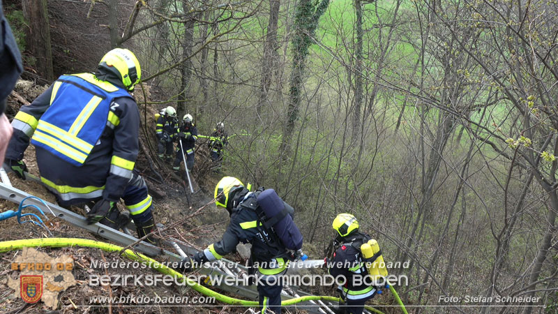 20240318 Brand auf einem Lagerplatz in Gutental Foto: Stefan Schneider BFKDO BADEN