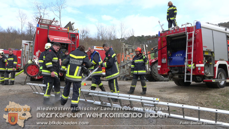 20240318 Brand auf einem Lagerplatz in Gutental Foto: Stefan Schneider BFKDO BADEN