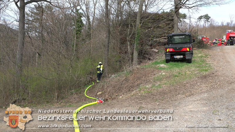 20240318 Brand auf einem Lagerplatz in Gutental Foto: Stefan Schneider BFKDO BADEN