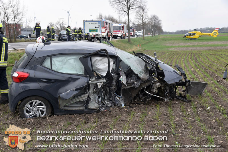 20240322 Schwerer Verkehrsunfall mit drei Verletzten auf B60 zwischen Reisenberg und Unterwaltersdorf Foto: Thomas Lenger Monatsrevue.at 20240322 Schwerer Verkehrsunfall mit drei Verletzten auf B60 zwischen Reisenberg und Unterwaltersdorf Foto: Thomas Lenger Monatsrevue.at