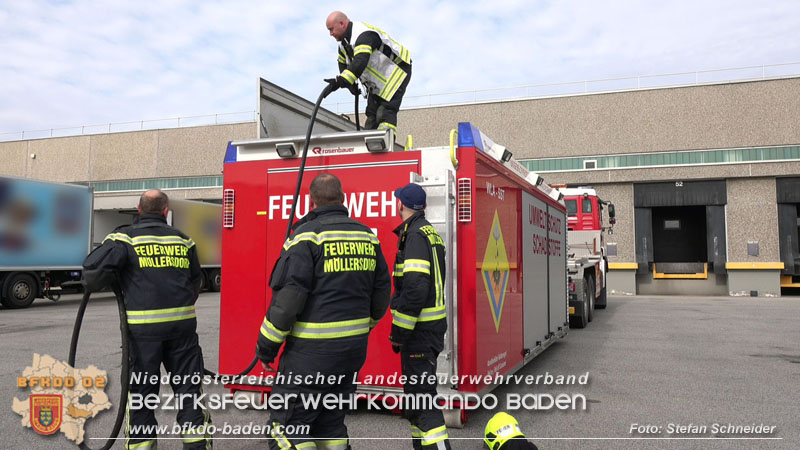 20240322 Dieselaustritt aus LKW auf Firmengelände  Foto: Stefan Schneider BFKDO BADEN
