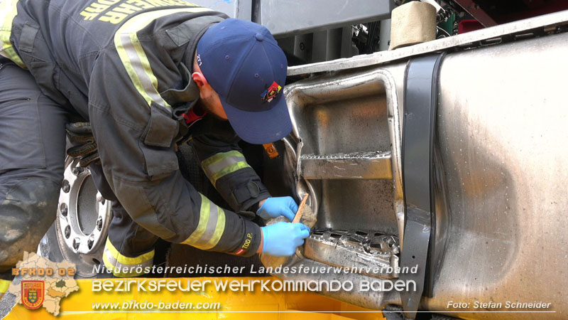 20240322 Dieselaustritt aus LKW auf Firmengelände Foto: Stefan Schneider BFKDO BADEN