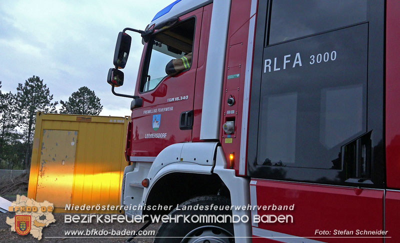 20240327 Mysteriöser Brand in Leobersdorf  Foto: Stefan Schneider BFKDO BADEN