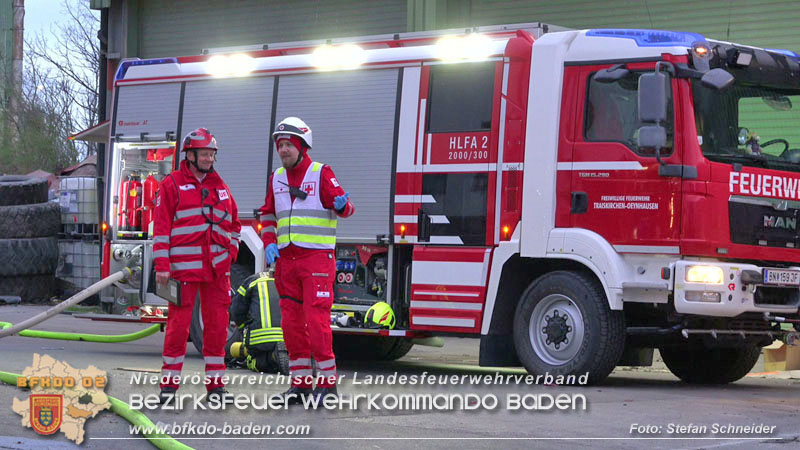 20240328 Brand bei einem Abfallwirtschaftsbetrieb Foto: Stefan Schneider BFKDO BADEN 20240328 Brand bei einem Abfallwirtschaftsbetrieb Foto: Stefan Schneider BFKDO BADEN