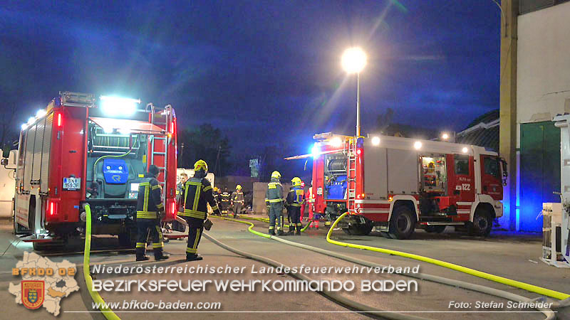 20240328 Brand bei einem Abfallwirtschaftsbetrieb Foto: Stefan Schneider BFKDO BADEN 20240328 Brand bei einem Abfallwirtschaftsbetrieb Foto: Stefan Schneider BFKDO BADEN