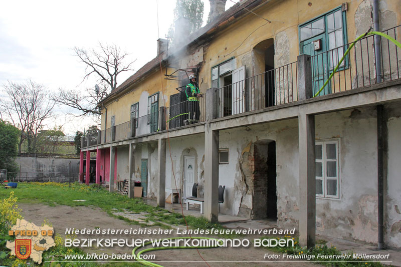 20240406 Wohnungsvollbrand in Moellersdorf  Foto: Freiwillige Feuerwehr Moellersdorf