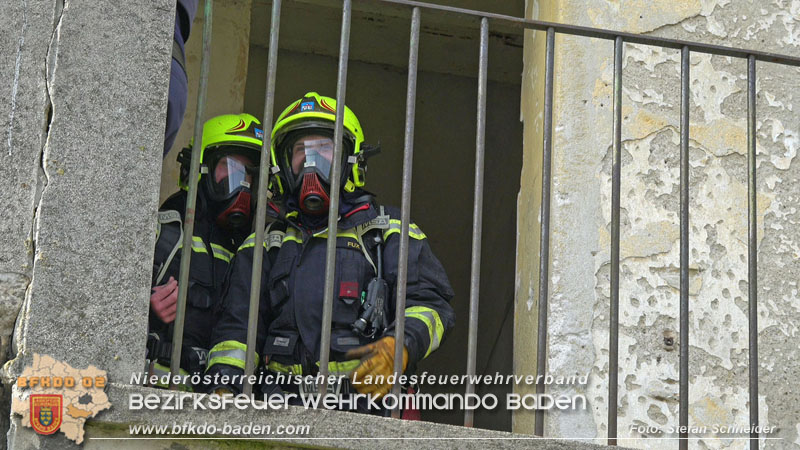 20240406 Wohnungsvollbrand in Moellersdorf  Foto: Stefan Schneider BFKDO BADEN