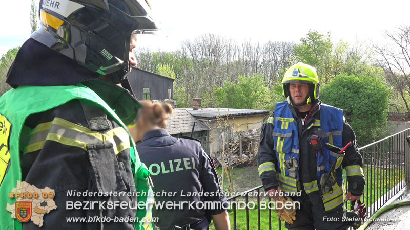 20240406 Wohnungsvollbrand in Moellersdorf  Foto: Stefan Schneider BFKDO BADEN