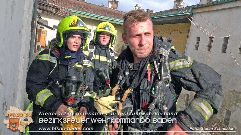 20240406 Wohnungsvollbrand in Moellersdorf  Foto: Stefan Schneider BFKDO BADEN