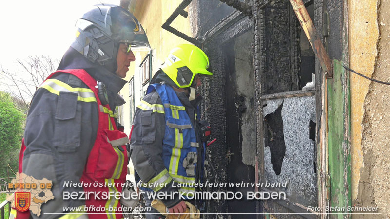 20240406 Wohnungsvollbrand in Moellersdorf  Foto: Stefan Schneider BFKDO BADEN