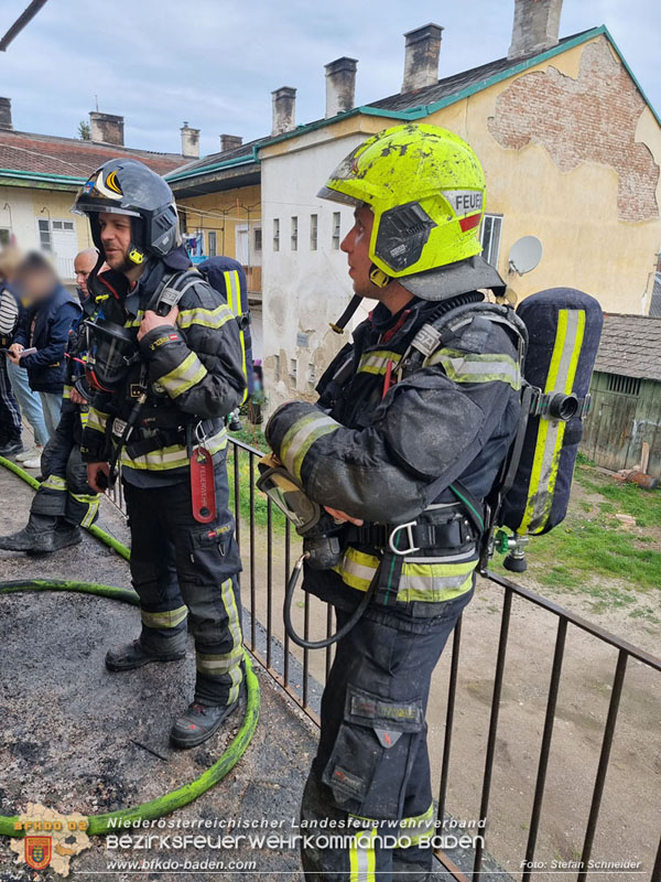 20240406 Wohnungsvollbrand in Moellersdorf  Foto: Stefan Schneider BFKDO BADEN