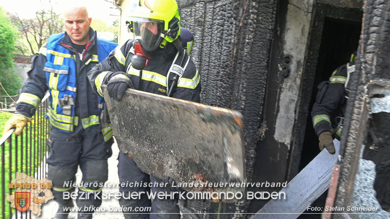 20240406 Wohnungsvollbrand in Moellersdorf  Foto: Stefan Schneider BFKDO BADEN