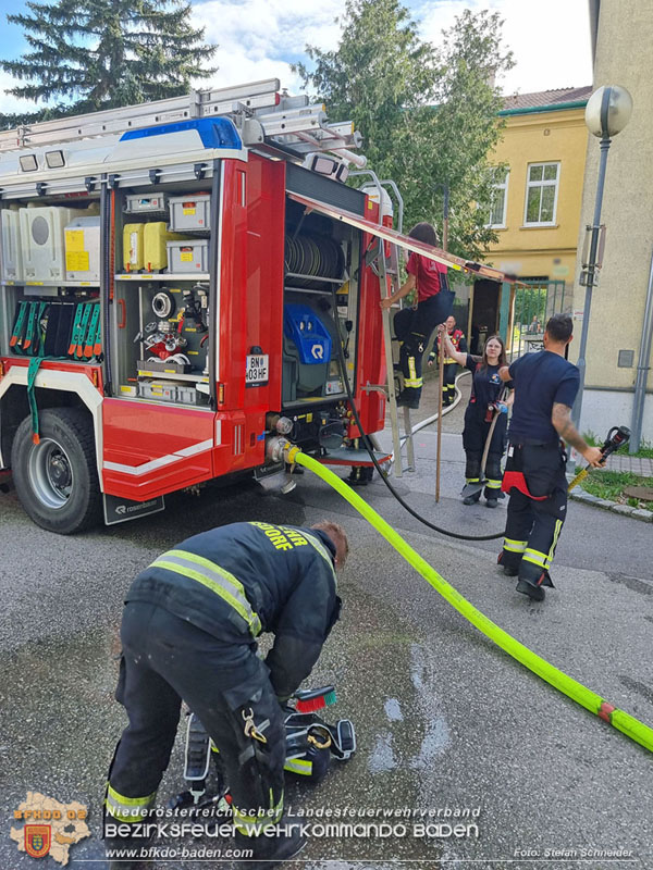 20240406 Wohnungsvollbrand in Moellersdorf  Foto: Stefan Schneider BFKDO BADEN