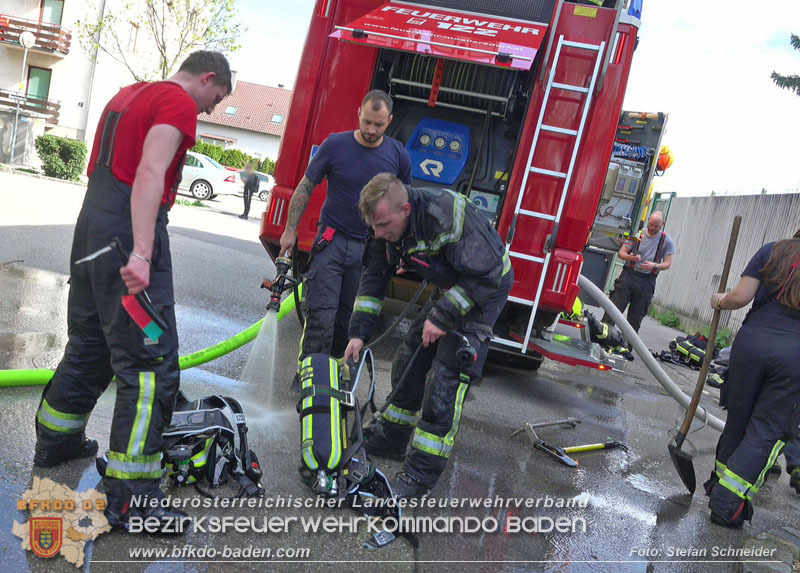 20240406 Wohnungsvollbrand in Moellersdorf  Foto: Stefan Schneider BFKDO BADEN