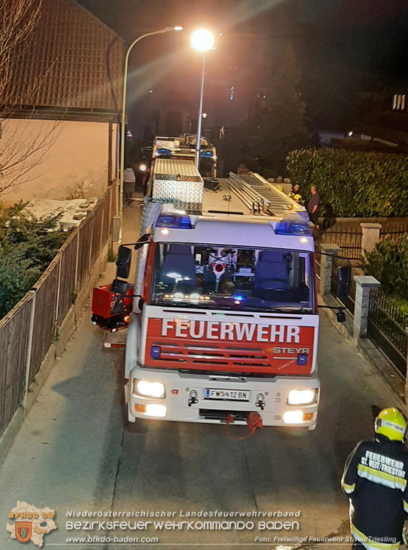 20240409_Brand im Ortsgebiet St.Veit/Triesting  Foto: Freiwillige Feuerwehr St.Veit a.d.Triesting