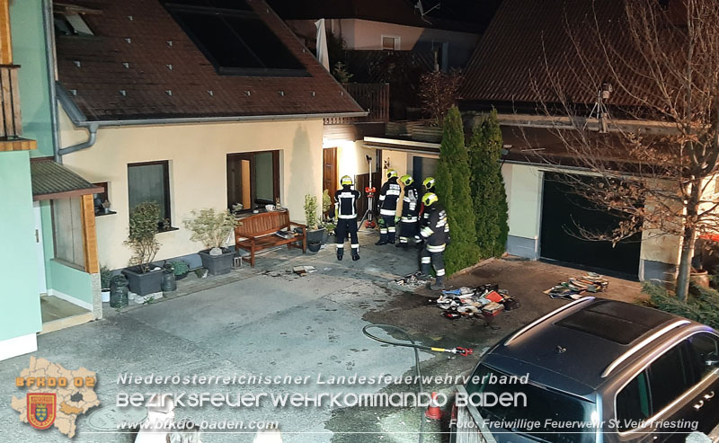 20240409_Brand im Ortsgebiet St.Veit/Triesting  Foto: Freiwillige Feuerwehr St.Veit a.d.Triesting