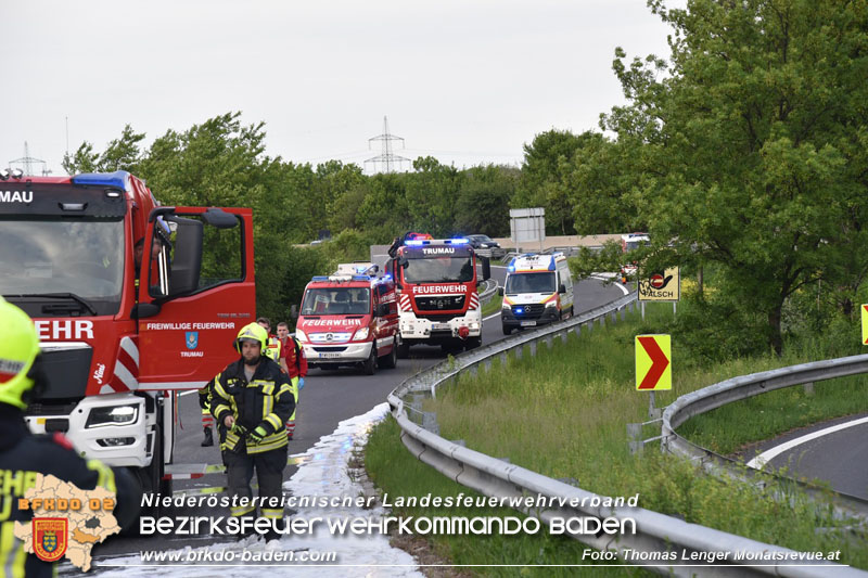 20240503_Pkw auf A3 in Vollbrand  Foto: Thomas Lenger Monatsrevue.at