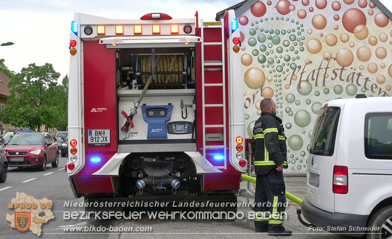 20240503_Überhitzter Ofen sorgt für Feuerwehreinsatz in Pfaffstätten Foto: Stefan Schneider BFKDO BADEN 20240503_Überhitzter Ofen sorgt für Feuerwehreinsatz in Pfaffstätten Foto: Stefan Schneider BFKDO BADEN