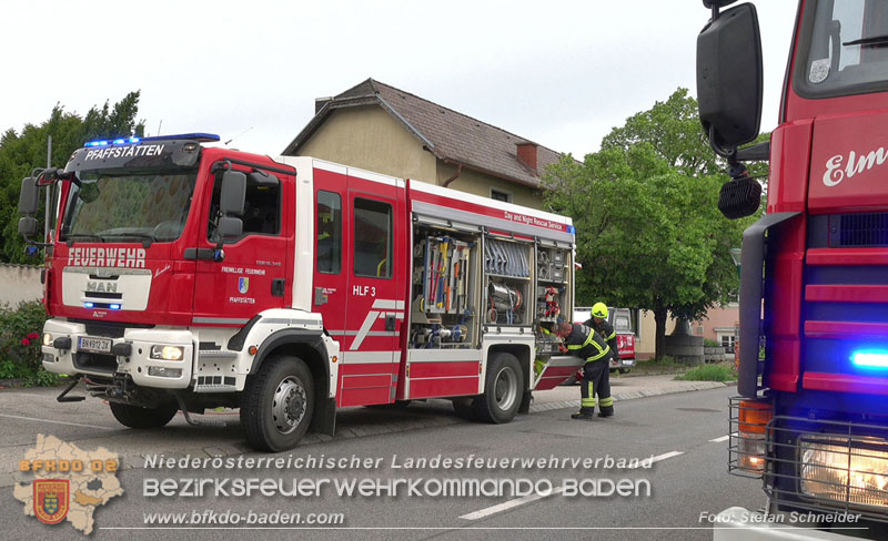 20240503_Überhitzter Ofen sorgt für Feuerwehreinsatz in Pfaffstätten Foto: Stefan Schneider BFKDO BADEN 20240503_Überhitzter Ofen sorgt für Feuerwehreinsatz in Pfaffstätten Foto: Stefan Schneider BFKDO BADEN