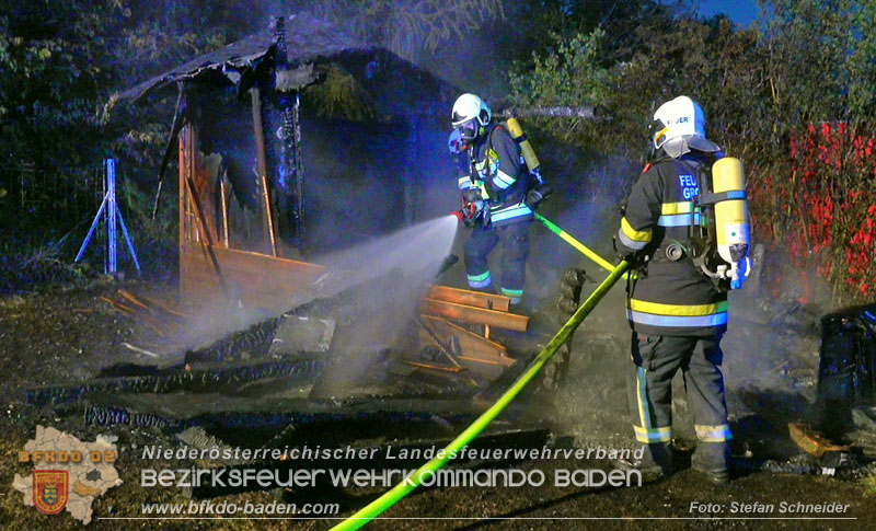 20240512_Vollbrand einer Gartenhütte in Alland Foto: Stefan Schneider BFKDO BADEN 20240512_Vollbrand einer Gartenhütte in Alland Foto: Stefan Schneider BFKDO BADEN