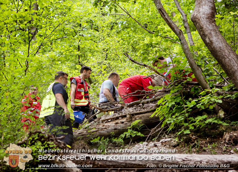 20240512 Feuerwehr unterstützt bei Kletterunfall in Neuhaus/Peilstein  Foto: © Brigitte Fischer, Fotostudio B&G