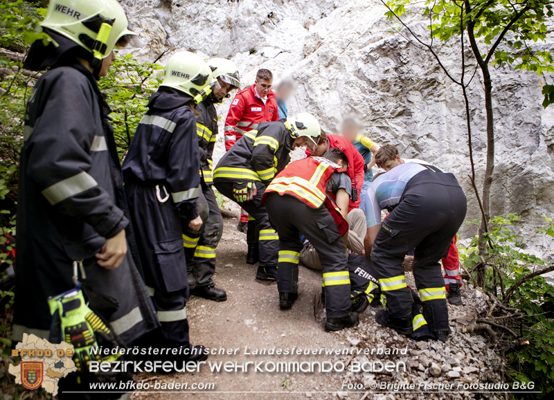 20240512 Feuerwehr unterstützt bei Kletterunfall in Neuhaus/Peilstein  Foto: © Brigitte Fischer, Fotostudio B&G