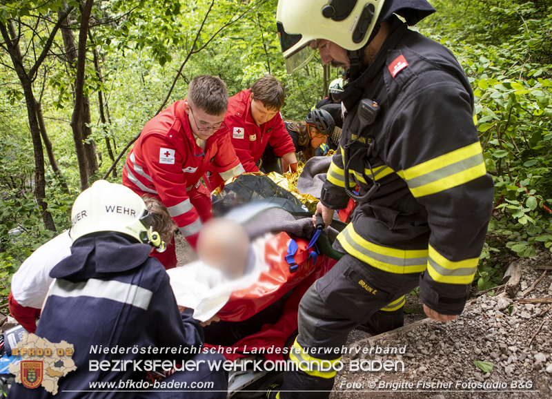 20240512 Feuerwehr unterstützt bei Kletterunfall in Neuhaus/Peilstein  Foto: © Brigitte Fischer, Fotostudio B&G